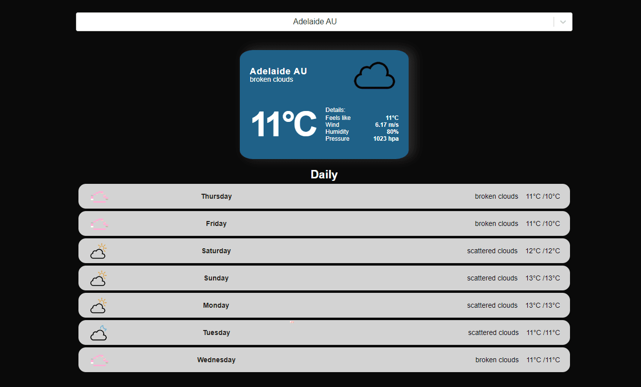 Weather App